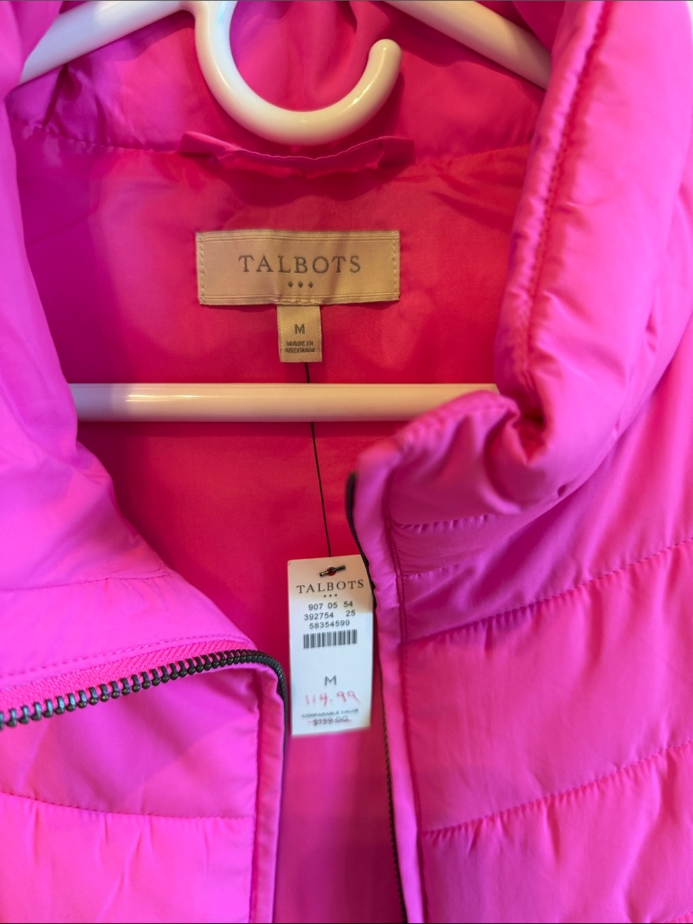 Talbots vest. Size medium - Picture 2 of 4